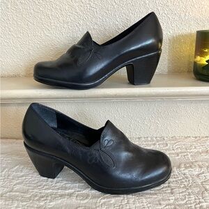 Dansko Beth Black Leather Pumps EU Size 40